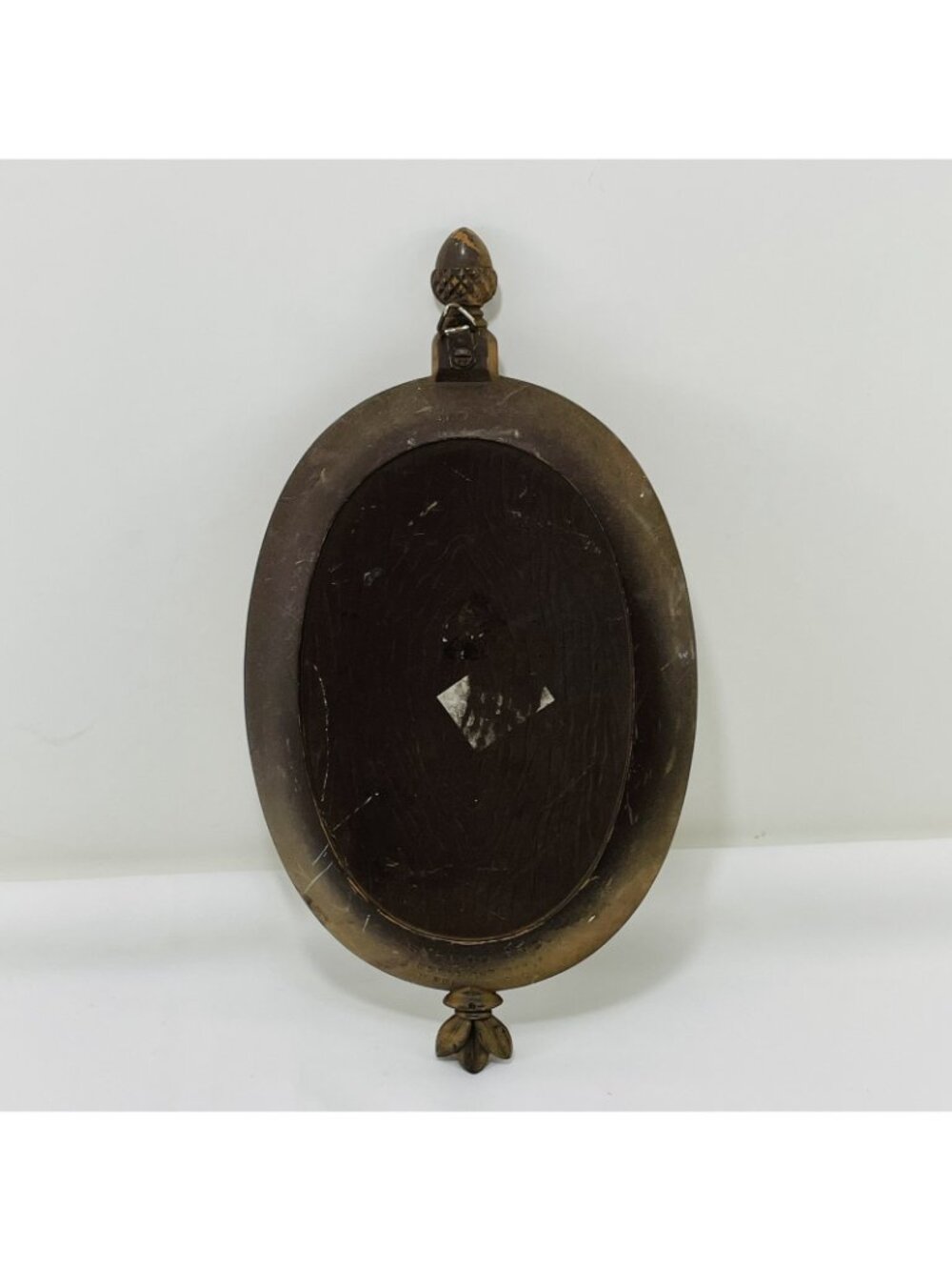 Syroco Plaque Puritan Man Oval Molded Embossed Military Soldier Wall Hang Army - Picture 2 of 12